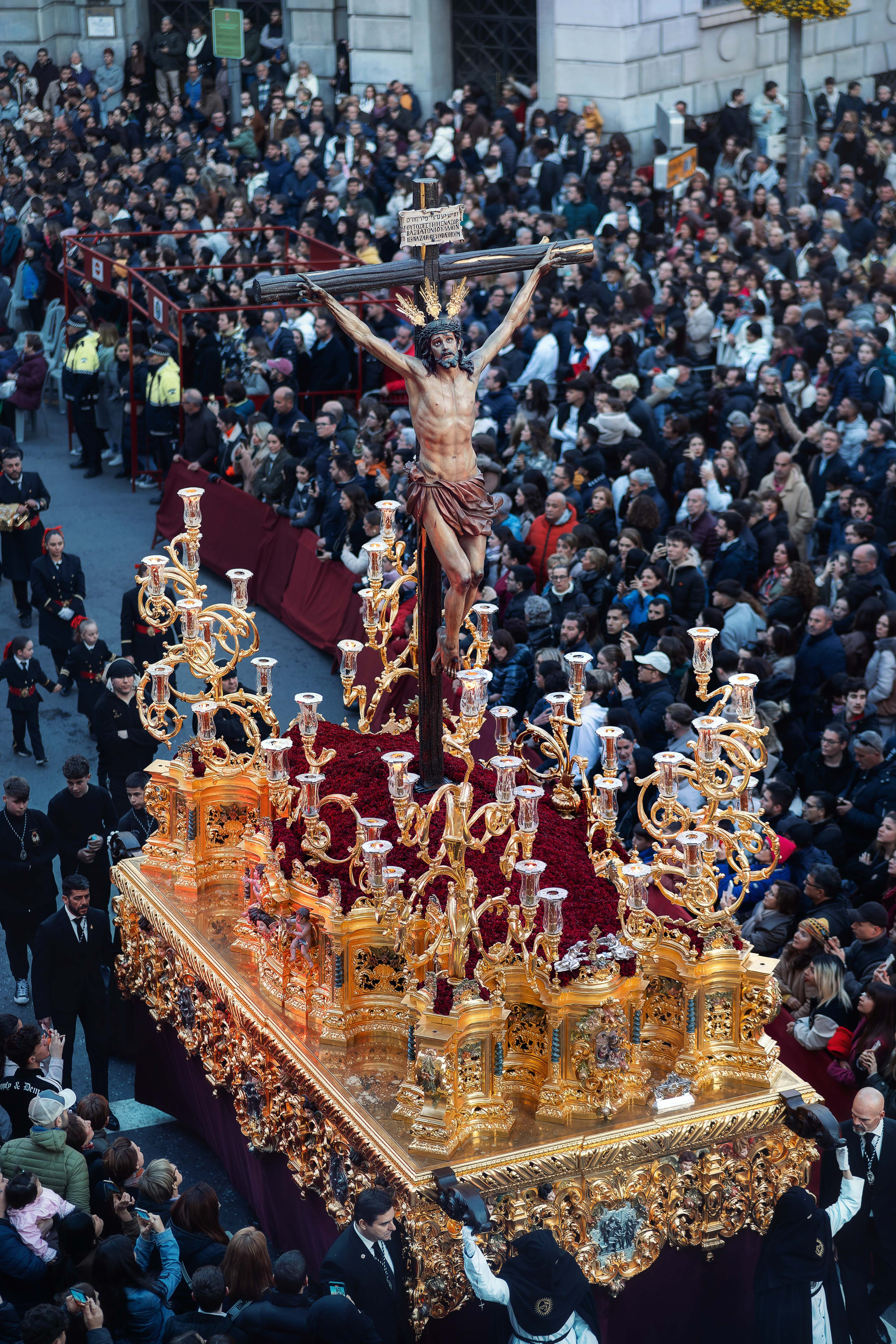 Santísimo Cristo de la Expiración, invocando al Padre